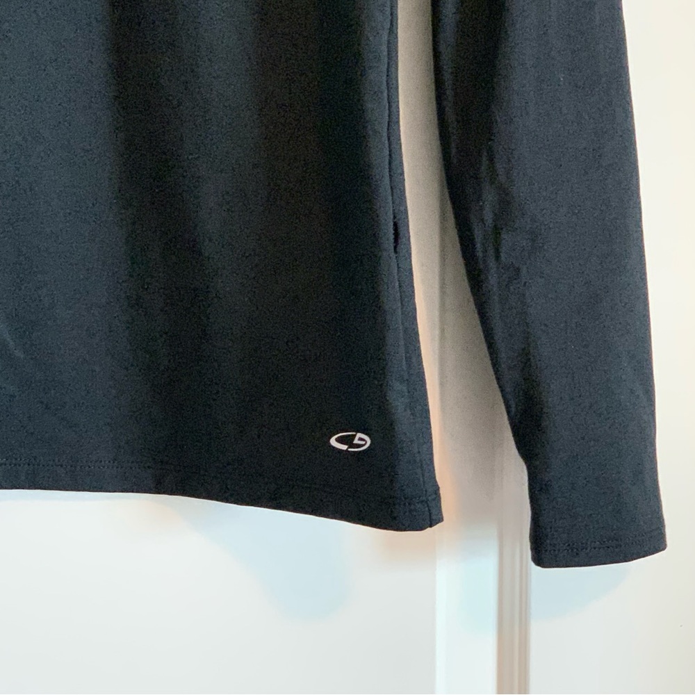 CHAMPION Black Power Core Fitted Underlayer Shirt Size Large - Picture 5 of 8